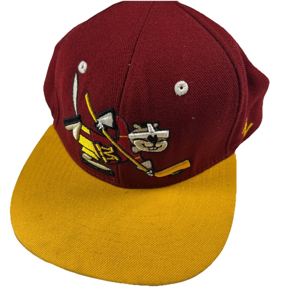 VTG Zephyr University of Minnesota Gophers Hockey Snapback RARE